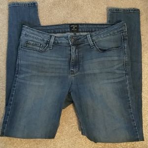 Just Black zipper ankle jeans